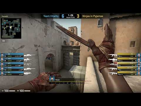 CS:GO POV Demo NiP f0rest (23/14) vs Vitality (de_dust2)