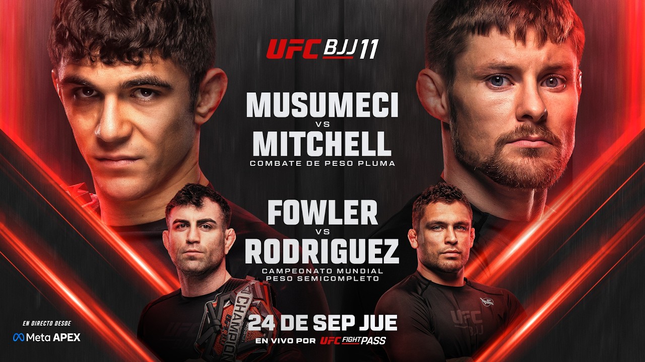 UFC BJJ 11: Musumeci vs Mitchell | Primeras 2 Luchas (ESPAÑOL)