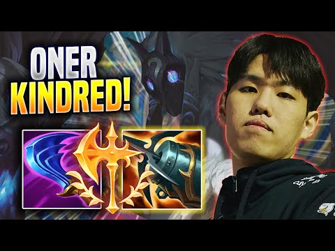 ONER IS SO CLEAN WITH KINDRED! - T1 Oner Plays Kindred JUNGLE vs Poppy! | Preseason 2023