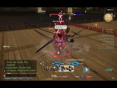 FF14 Kugane Ohashi Trial Raw Accursedly Soundless Solo Clear