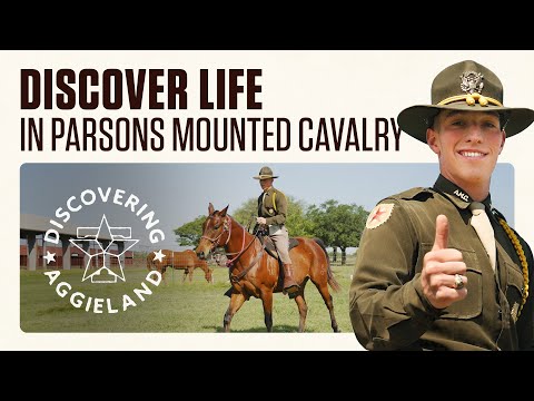 Texas A&M Parsons Mounted Cavalry | Discovering Aggieland