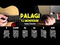 Palagi - TJ Monterde | EASY! Guitar Chords Tutorial For Beginners (CHORDS & LYRICS) #guitartutorial
