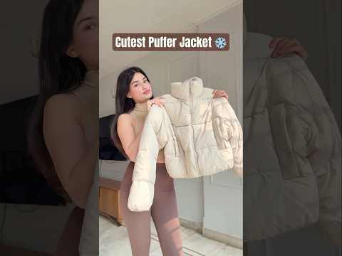 Cutest Puffer Jacket Find for Winter ❄️ | Must-Have Winter Fashion #winterfashion #winterhaul #viral