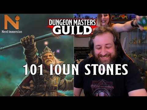 DM's Guild Review: 101 Ioun Stones | Nerd Immersion