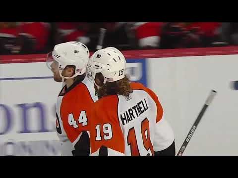 Scott Hartnell Goal - Game 1, 2010 Stanley Cup Final Blackhawks vs. Flyers