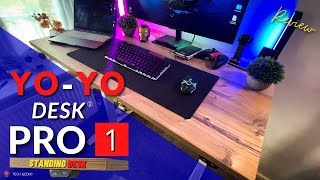 My New Work from Home Standing Desk | Yo-Yo DESK PRO 1 | Unboxing & Review.