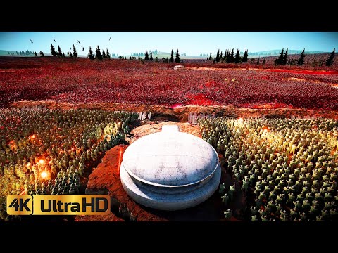 FIREBASE vs 1.5 MILLION ZOMBIES - Ultimate Epic Battle Simulator 2 UEBS 2