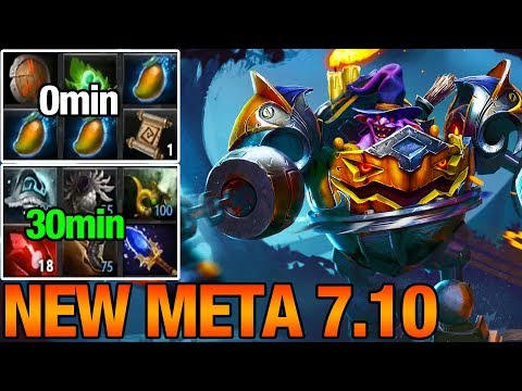 0min = 3 Mangos 30min = Full Build! NEW META 7.10 TIMBERSAW ABSOLUTELY OP WTF - DOTA 2