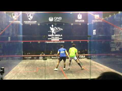 Wadi Degla Squash World Championship 2016 - QF - Ramy Ashour v Fares Dessouky - 1st Game