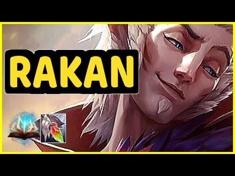 RAKAN VS SONA SUPPORT GAMEPLAY CHALLENGER I