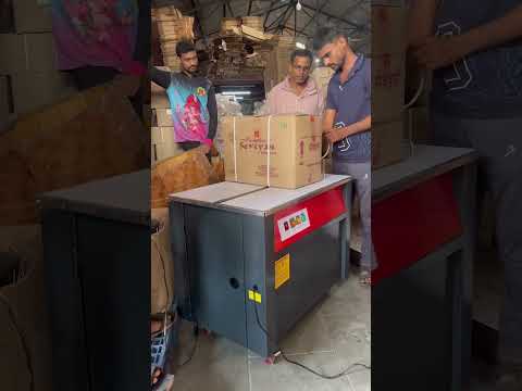 Transpak Semi Automatic Box Strapping Machine