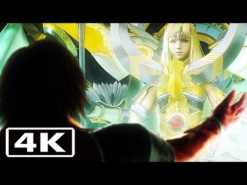 Genesis meets the Goddess (Minerva) - Crisis Core Final Fantasy 7 Reunion (4K)
