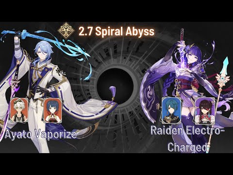 Genshin Impact | 2.7 Spiral Abyss | Floor 12 | 9 Star Clear Using Only 6 Characters