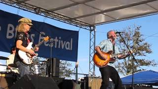Gloucester Blues Festival, 8-9-2014 - Tinsley Ellis & Debbie Davies Duet Jam