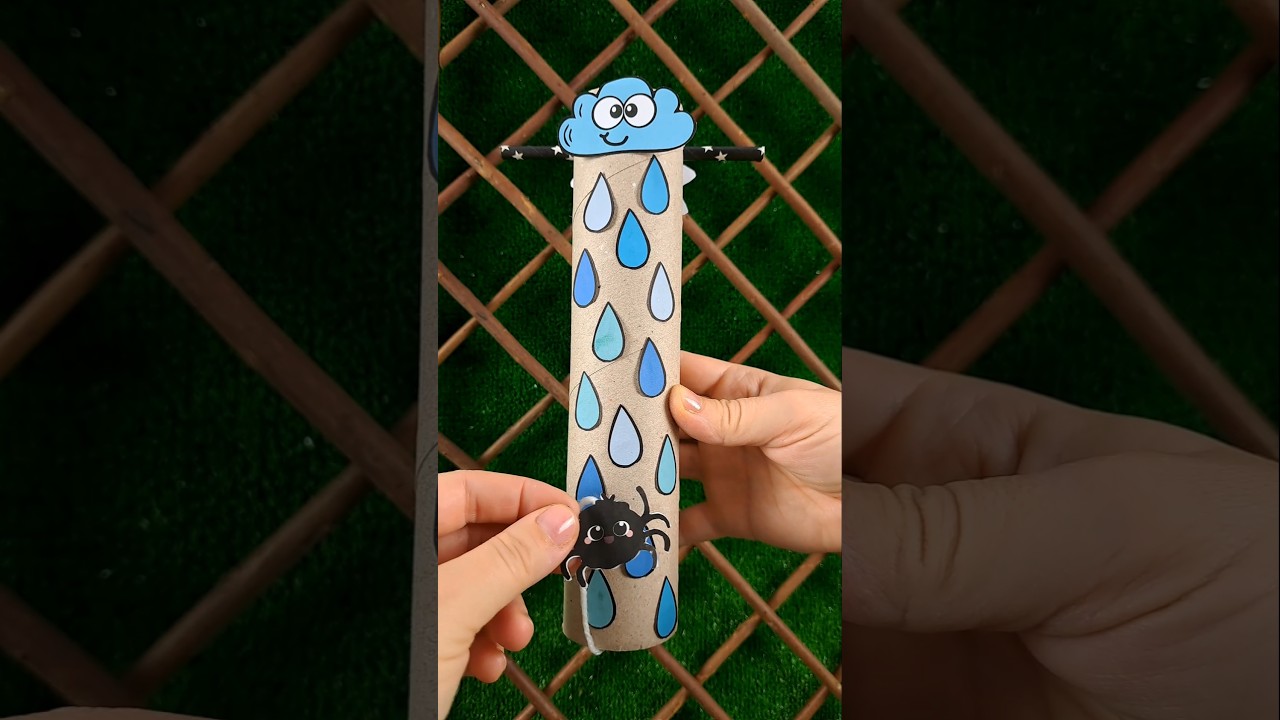 ITSY BITSY SPIDER - Craft for Kids 🕷 | Incy Wincy Spider #itsybitsyspider #craft #kids