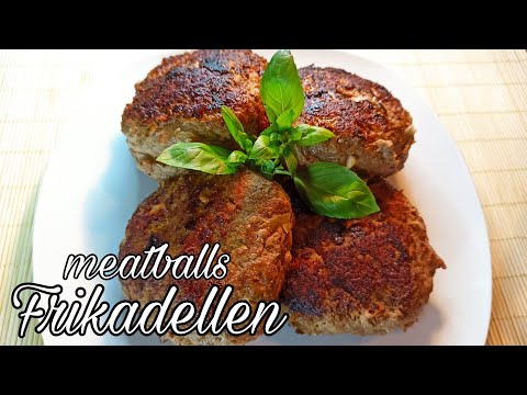 Frikadellen mit toastbrot - Meatballs with toast bread
