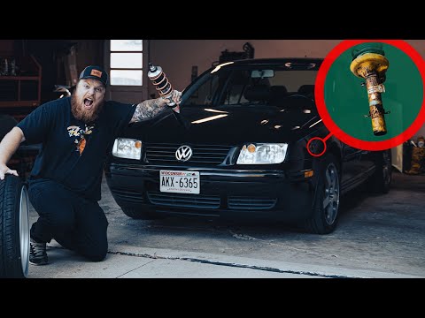 Coilover & Swift Spring Upgrade on My Mk4 Jetta | Gud Daily Driver ep 2