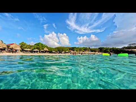 Playa Kenepa Grandi (Grote Knip) Curaçao 2025 | Beach Amenities & Crystal Clear Water | (4K)