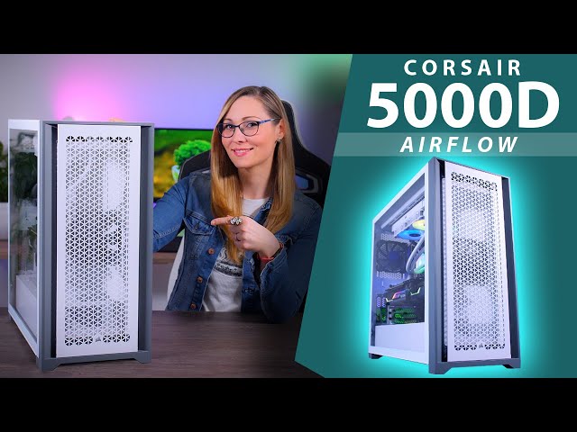Vỏ Case Corsair 5000D Airflow White