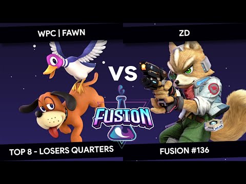 Fusion #136 - Fawn (Duck Hunt) vs ZD (Fox) - Top 8 - Losers Quarters