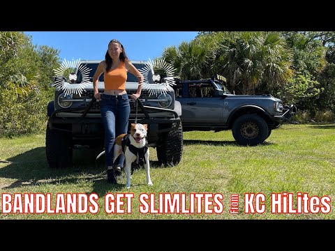 BRONCO BADLANDS GETS DITCH LIGHTS VIA KC HILITES AND JCR OFFROAD