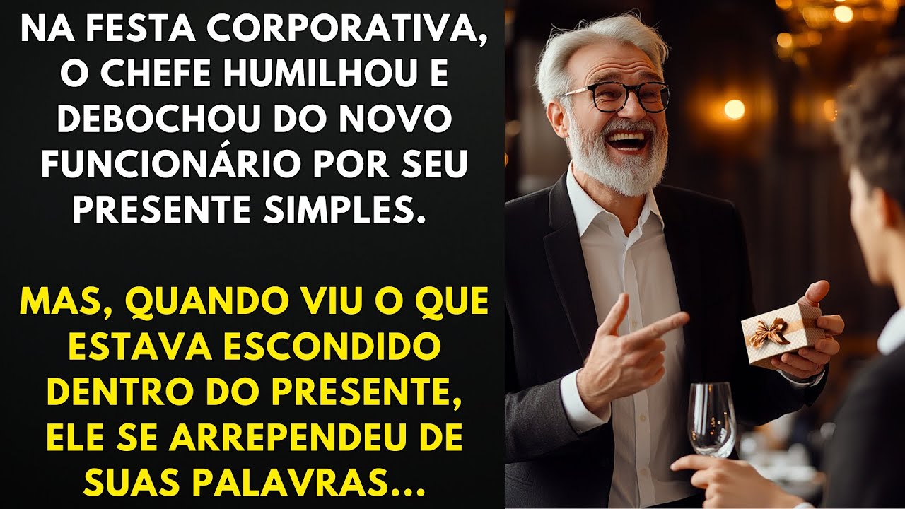 O Chefe se Arrepende Após Humilhar Funcionário por Presente Simples