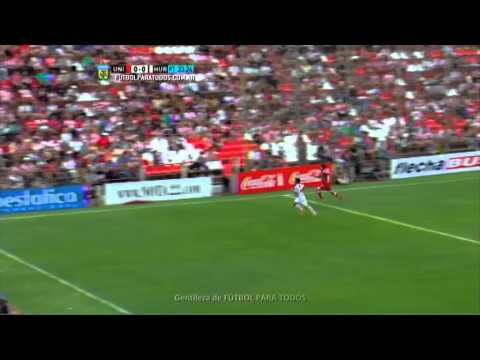 Fernández salvó al Tatengue. Unión 0 - Huracán 0. Fecha 1. Primera División 2015. FPT.