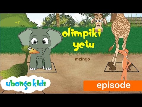 Ubongo Kids Webisode 36 - Olimpiki Yetu - Mzingo