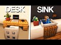 Minecraft: 20 Interior Furniture Designs & Ideas!