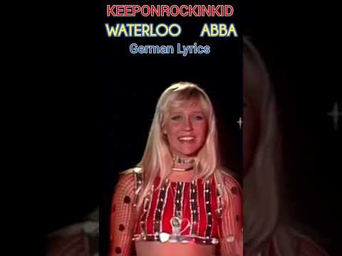 Abba Waterloo. German (Version 2)   1974 TV Complete song on my Channel. #abba  #eurovision