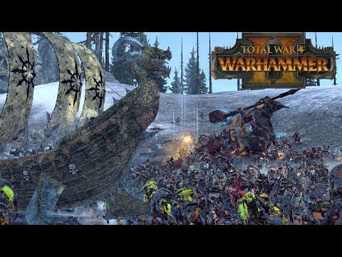 Hunter of Champions - Wulfrik vs Kholek // Total War: Warhammer II Online Battle #301