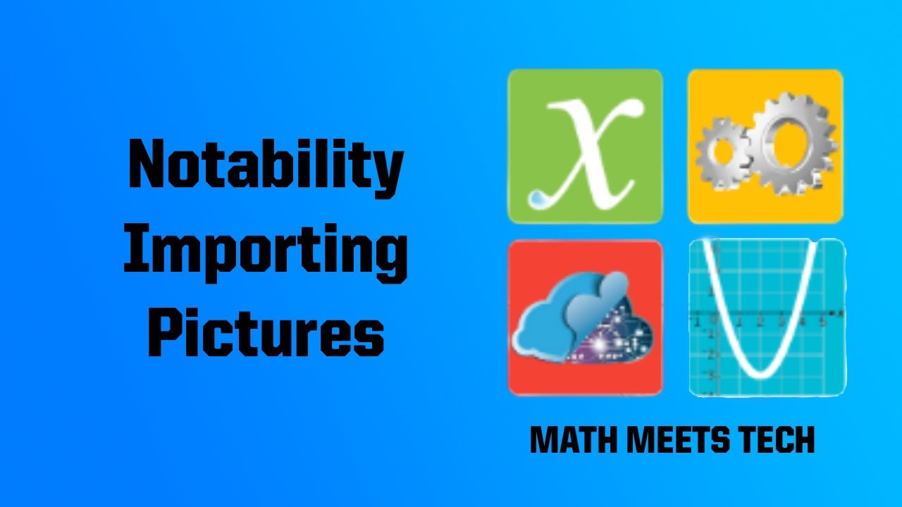 Notability Importing Pictures