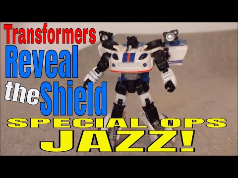 Transformers Reveal the Shield Special Ops Jazz - GotBot True Review NUMBER 473