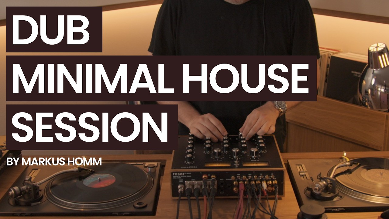 WAX LOUNGE | Session 013 | Dub / Minimal House Vinyl Set by Markus Homm