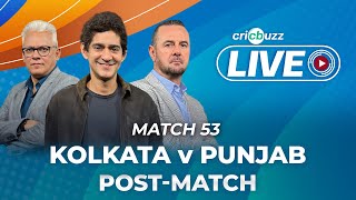 #KKRvPBKS | Cricbuzz Live: Match 53: Kolkata v Punjab, Post-match show