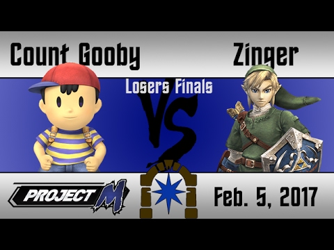 Project M @ DVG #1 - Count Gooby (Ness) vs Zinger (Link) - Losers Finals
