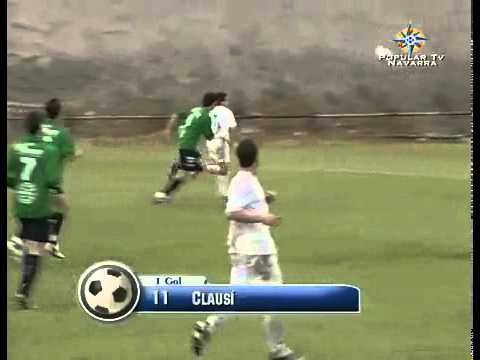 Gol de Juanjo Clausí. Play off de ascenso a Segunda B 09/10. Iruña 0-1 Illescas.
