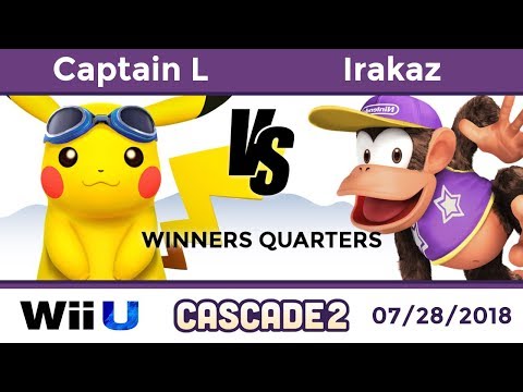 Cascade 2 Singles: Winners Quarters - Captain L (Pikachu) vs Irakaz (Diddy Kong)