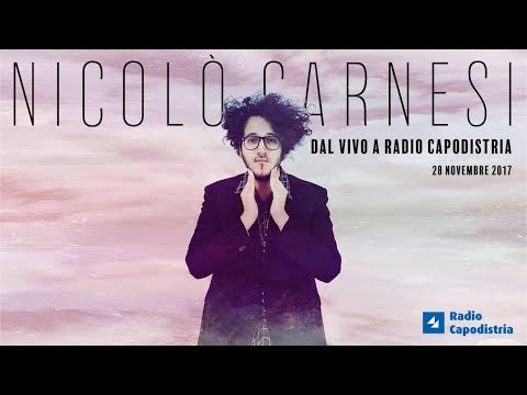 I concerti live di Radio Capodistria - NICOLO' CARNESI