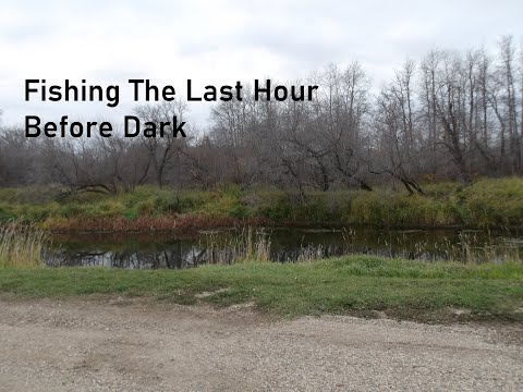 Fishing The Last Hour Before Dark