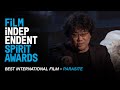 PARASITE (South Korea) wins Best International Film at the 35th Film Independent Spirit Awards