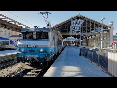 [Cab ride] De Marseille St Charles à Avignon en cabine d'une BB22200 tractant un Corail