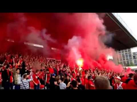 Pyro bei FC Bayern - TSV 1860 Amateure