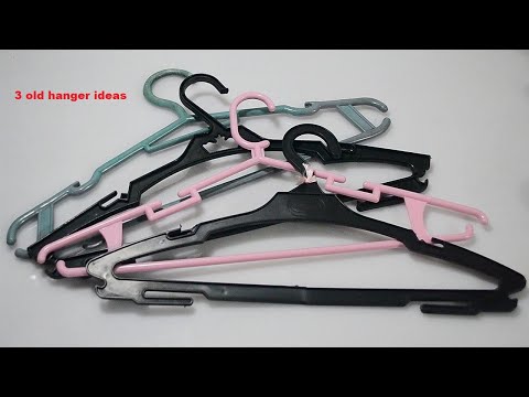 3 UNCOMPLICATED  OLD CLOTHES HANGER PROJECT IDEAS! HOW TO RECYCLE OLD HANGER| Best Out of Waste