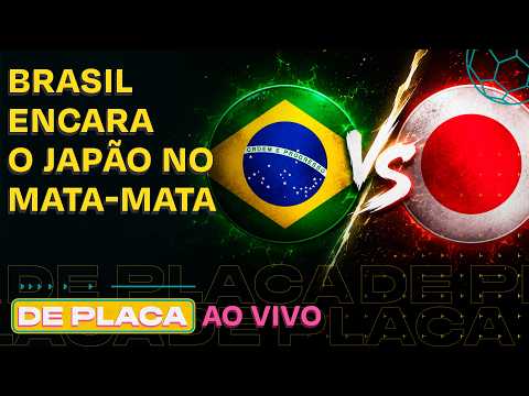 BRASIL VAI ENCARAR O JAPÃO; MBAPPÉ E HAALAND SE ENFRENTAM; ESPANHA X URUGUAI | De Placa 26/06/26