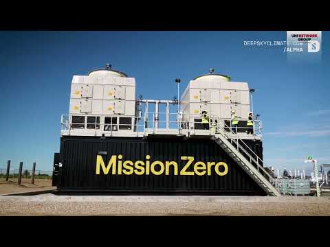 Deep Sky Alpha: North America’s First DAC Facility Capturing CO₂ from Air to Underground