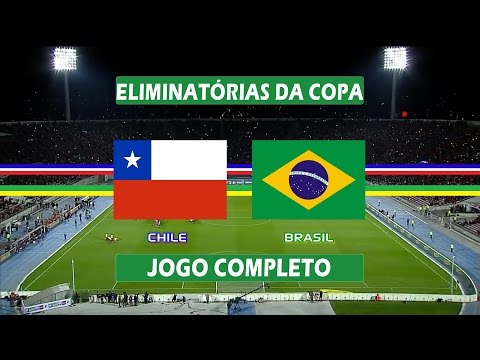 Chile x Brasil - Jogo Completo - Eliminatórias da Copa 2018 (08/10/2015)