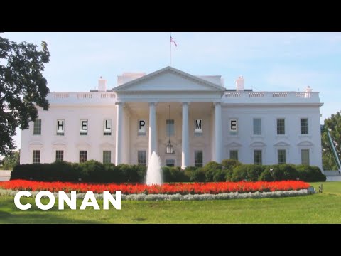 Melania Trump Is Redecorating The White House | CONAN on TBS