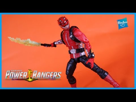 Hasbro Power Rangers Lightning Collection BEAST MORPHERS RED RANGER Action Figure Toy Review
