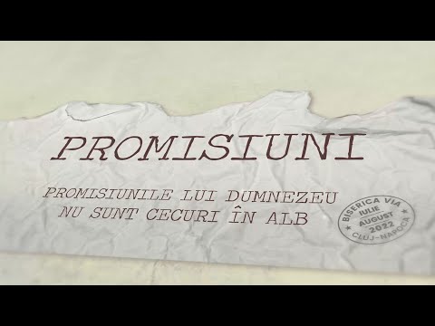 Promisiuni / Promisiunea mântuirii / Rei Abrudan